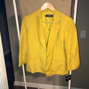 Mustard Yellow Blazer